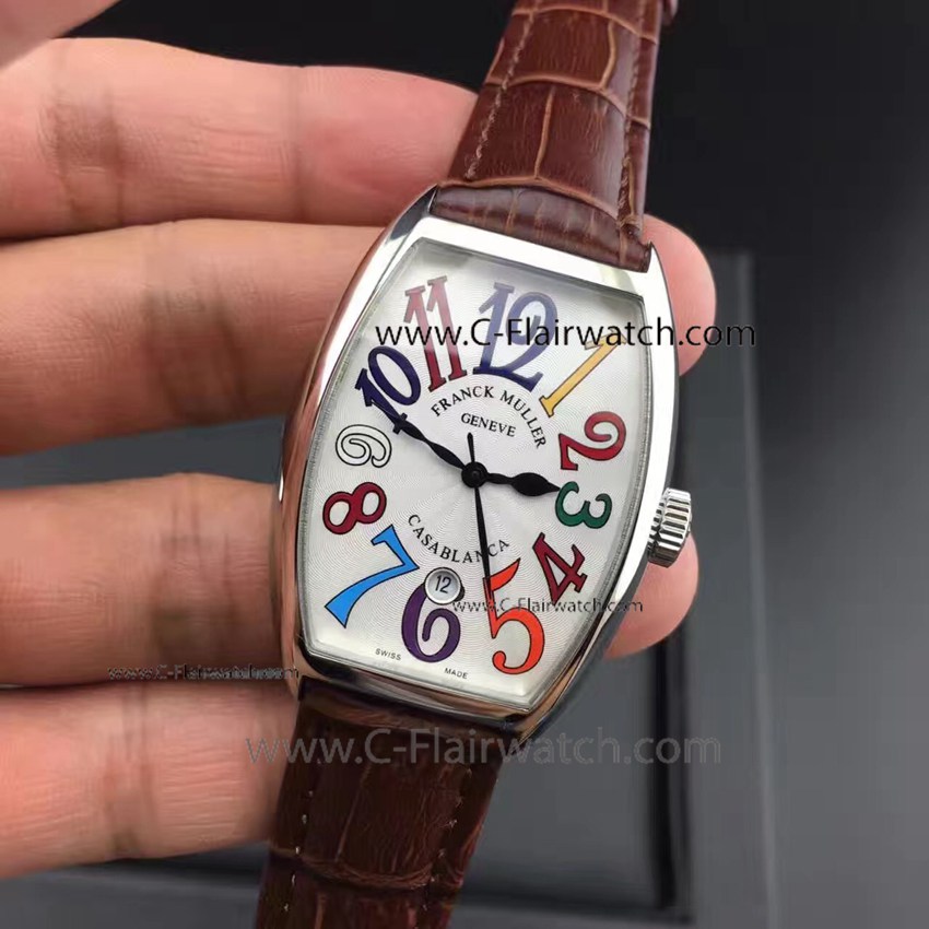 Replica Franck Muller CASABLANCA SS Watch Aiabic numbers